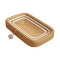 thumbnail image 2 of Tabla rascadora para gatos, sofá de salón, protector de muebles, sofá rascador para gatitos con pelota de juguete interactiva para gatos domésticos, c marrón, 2 of 8