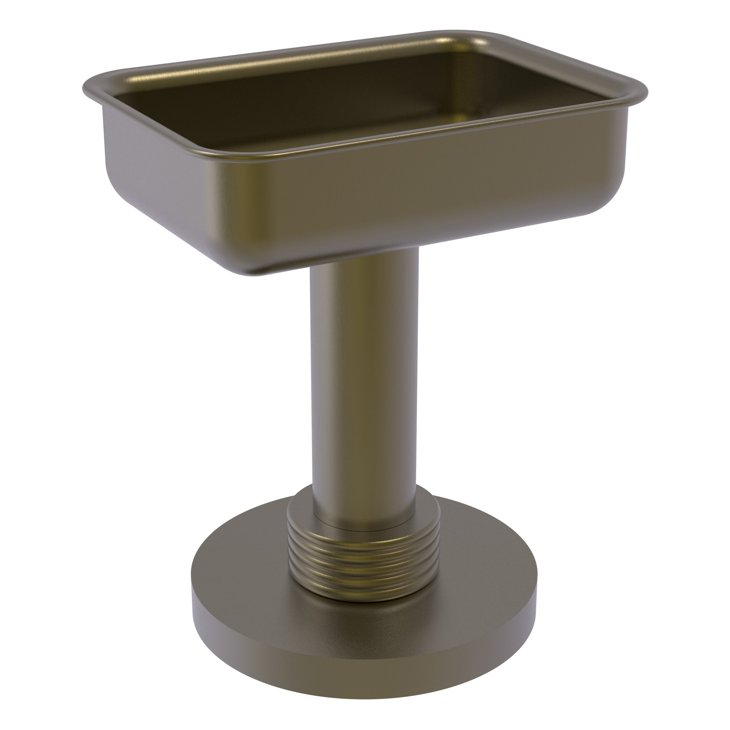 Vanity Top Soap Dish with Groovy Accents (Build to Order)