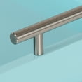 thumbnail image 3 of Kate and Laurel Lipton Decorative Tray with Polished Silver Metal Handles, Pastel Teal, 3 of 4