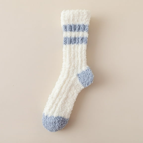 Pyhlmscde Warm Soft Winter Comfort Thickened Warm Sleeping Socks for Women, Fuzzy Socks for Women, Soft Socks, Fuzzy Leg Warmers