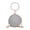 Silver, variant on breaise Women Top Handle Handbags Tote Bag Clutch Purse for Women With Rhinestone Circular Ring