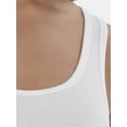 thumbnail image 5 of Time and Tru Women's Rib Tank Top, Sizes XS-XXXL, 5 of 6