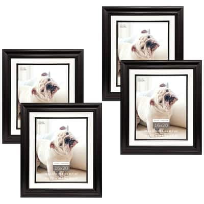 4 Pack: Bronze Scoop Frame With Mat - Home Collection by Studio Décor®