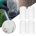 Pack Of 4 Metal Gutter Leaf Debris Trap Guard Drain Pipe Cover Downpipe