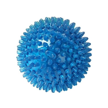 3 Colors Puppy Chew indestructible Dog Toys for Teething Non Puppy Teething Rings Spikey Dog Balls for Ferret Stuff Medium Large Small Dogs Ferret Plush Durable Dog Toys for Aggressive Chewe Large