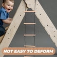 thumbnail image 4 of 1 Set Of Portable Rope Ladder Climbing Ladder For Kids Dorm Bunk Bed Climbing Ladder Rope Ladder For Bunk Bed, 4 of 5