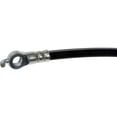 thumbnail image 4 of KarParts360 For Toyota Matrix 2008-2014 Brake Hydraulic Hose | EPDM Rubber | Black | Flexible Hose | Banjo End 1 | Stamped Steel Bracket | With Bracket | Replacement For 19184373, 90947-02E76, 4 of 6