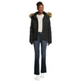 thumbnail image 6 of Canada Weather Gear Women's Classic Puffer Jacket with Faux Fur Trim Hood, 6 of 7