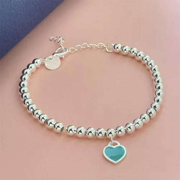 GKNET New 925 Silver Charm Bracelet Bangle Women Men's Fashion Delicate Jewelry Gift 60 Style-2#
