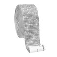 thumbnail image 1 of fastboy Self-Adhesive Crystal Rhinestone Diamond Ribbon DIY Sticker Silver 1.8cm, 1 of 2