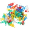 thumbnail image 6 of WHAMVOX Adorable Shaped Paper Clips for Organizing Documents and Photos 100pcs Mini Plastic Assorted Color, 6 of 8