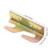 thumbnail image 5 of LOLIPPYY 4Ud Conectores Dorados Invisibles Para Estructura De Soporte Estable Y Fácil Instalación, 5 of 6