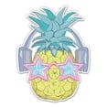 thumbnail image 1 of Cute Tropical Pineapple Vacation - 12" Vinyl Sticker Waterproof Decal, 1 of 1