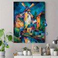 thumbnail image 4 of Qisvanset 12x16 Inch Artist Painting Portrait Canvas Print Wall Art, 4 of 5