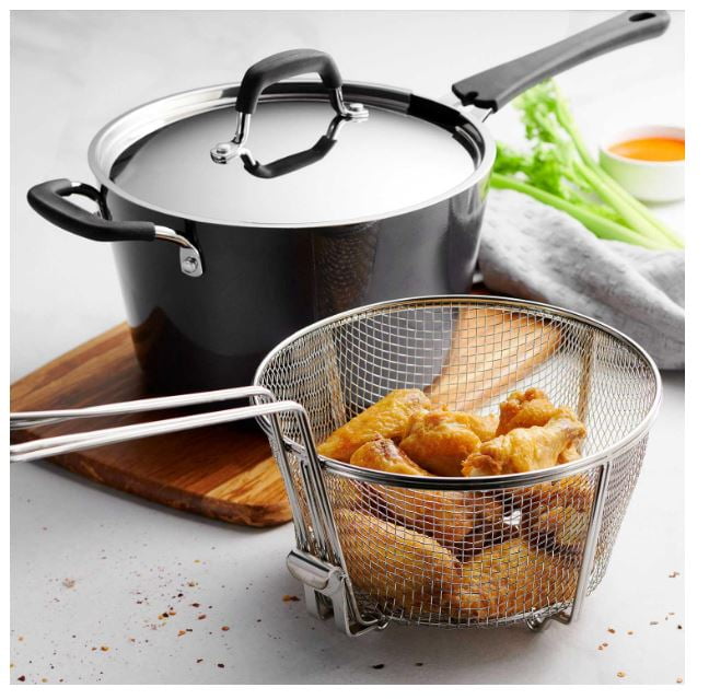 Tramontina 5.5Qt. Deep Fryer with Helper Handle