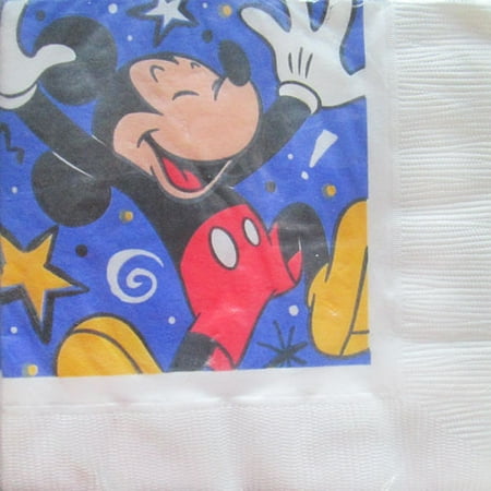 Mickey Mouse Napkins - Mickey Mouse Vintage Lunch Napkins (16ct)