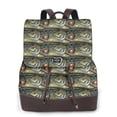 thumbnail image 1 of Disketp Largemouth Bass Fish Mochila de Cuero para Mujer, Bolso de Espalda Antirrobo con Estilo para Viaje, Trabajo y Uso Diario, 1 of 4