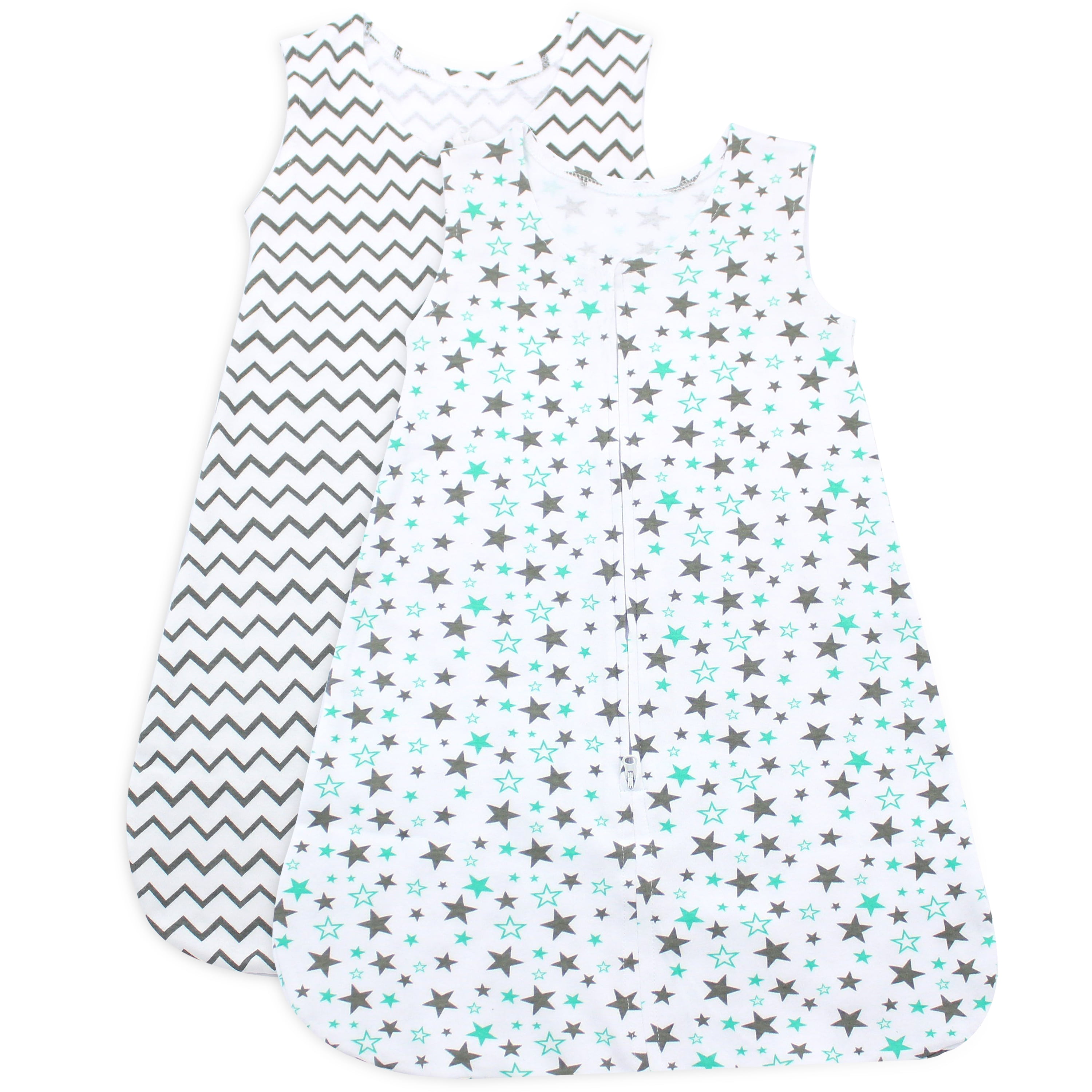 Bublo Baby Baby Wearable Blanket for 612 Months, 2 Pack Sleeveless