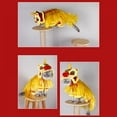 thumbnail image 5 of [BRAND CLEARANCE!!!] Pet Cat Clothes, Halloween Pet Lion Shaped Cosplay Transfiguration Costume for Puppy Dog Cat Festival Party Pet Apparel (Yellow), 5 of 7