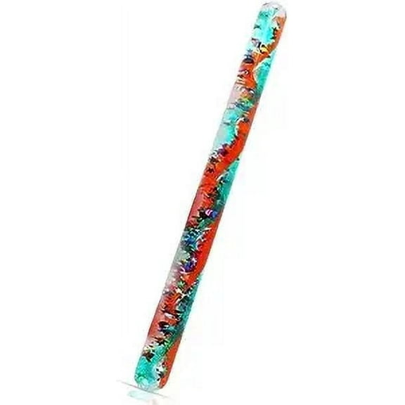 Playlearn USA Glitter Wand Sensory Toy Calming Toys for Stress Relief, 12.5” 1-piece