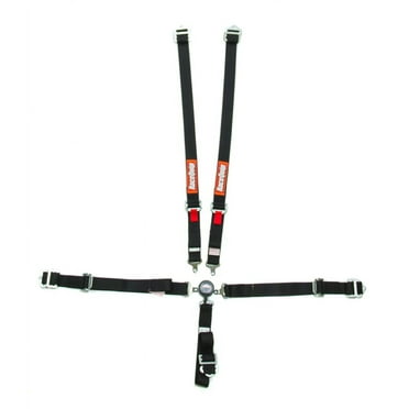 Racequip 739009RQP 5  Point Harness - Camlock - SFI 16.2 - Pull Up Adjust - Black