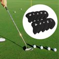 thumbnail image 4 of Naiovety Paquete de 10 fundas para palos de Golf, Kit de fundas para cabeza de etiqueta de número, Protector portátil para deportes al aire libre, Golf Negro Naiovety OD021171-03, 4 of 6