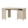 thumbnail image 1 of Bush Furniture Salinas 55W Corner Desk with Storage in Antique White, 1 of 2