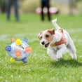 thumbnail image 7 of 2PCS Pet Toys Jumping Activation Ball, Cute Pet Bouncy Ball, with Colorful Led Light and Music(Random Color), 7 of 7