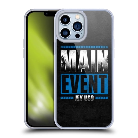 Head Case Designs WWE Jey Uso Main Event Soft Gel Case for Apple iPhone 13 Pro Max