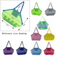 thumbnail image 2 of maskred Versatile Beach Toys Bag Durable Mesh Tote for Poolside Adventures Pink Extra Large 1Set, 2 of 6