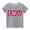 Gray, variant on Toddler Boys Girls Graphic Tees Kids Valentine's Day Shirt I LOVE U Heart Letter Print Short Sleeve Crewneck T Shirts Cotton Tops 3-9Y