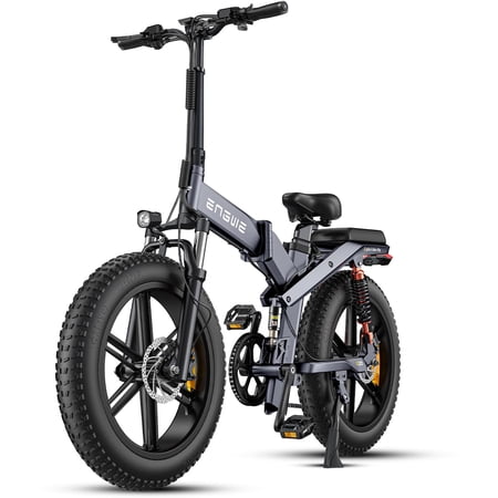 Engwe X20 20 in Electric Bike for Adults 48V 14.4Ah 500W Motor E Bike 19.8MPH E Mountain Bike Grey