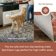 thumbnail image 3 of nuLOOM Evania Striped Machine Washable Area Rug, 8' 10" x 12', Evania Light Grey, 3 of 5