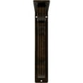 thumbnail image 3 of Ekena Millwork 2"W x 7 1/2"D x 10"H Fleur De Lis Wrought Iron Bracket, (Triple center brace), Antiqued Bronze, 3 of 8