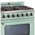 thumbnail image 3 of Unique Appliances Ugp-36Cr Classic Retro 36" Wide 5.2 Cu. Ft. Free Standing Gas Range -, 3 of 8
