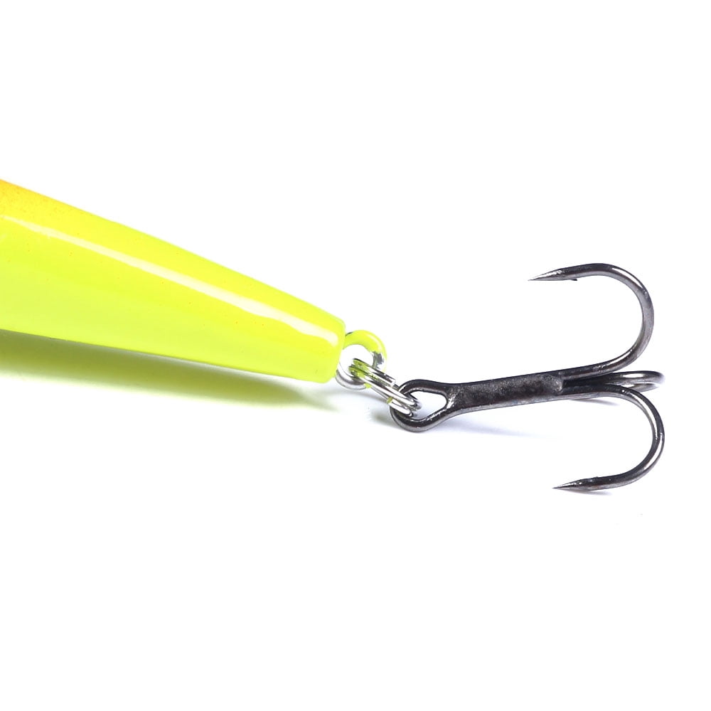 HENGJIA Minnow Bass Fishing Lures, Jerkbait Lure Set Hard Baits Deep Diving Crankbait for Catfish Walleye Trout Fishing Bait 6Pcs/kit