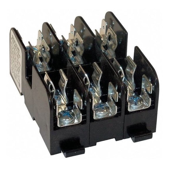 Mersen Fuse Block,0 to 15A,G,3 Pole 40113G