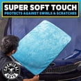 thumbnail image 5 of Chemical Guys MIC199602 Woolly Mammoth Microfiber Dryer Towel (36" x 25") Safe for Cars,Trucks, SUVs, RVs, Motorcycles, Home, Pets, Messes, (2 Pack) Blue, 5 of 6