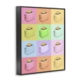 thumbnail image 2 of Stupell Industries Eclectic Golden Disco Toaster Collage Black Framed Giclee Art, 11 x 14, by LISH Creative, 2 of 8