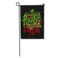thumbnail image 1 of JSDART Reggae is Rhythm of My Soul Lettering in Rasta Colors Garden Flag Decorative Flag House Banner 28x40 inch, 1 of 2