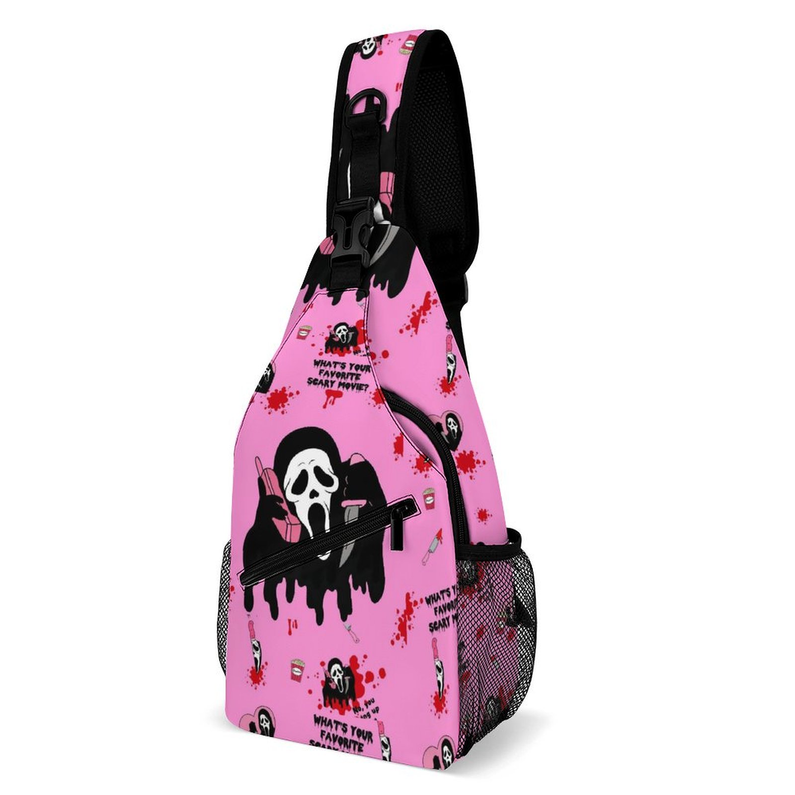 Skull Unisex Chest Bags Crossbody Sling Backpack Willie G Skull Chest Sling Bag | Harley-Davidson USA main image 4
