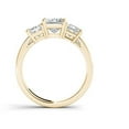 thumbnail image 3 of 2 Carat T.W. Diamond Princess-Cut Three-Stone 14kt Yellow Gold Engagement Ring, 3 of 5