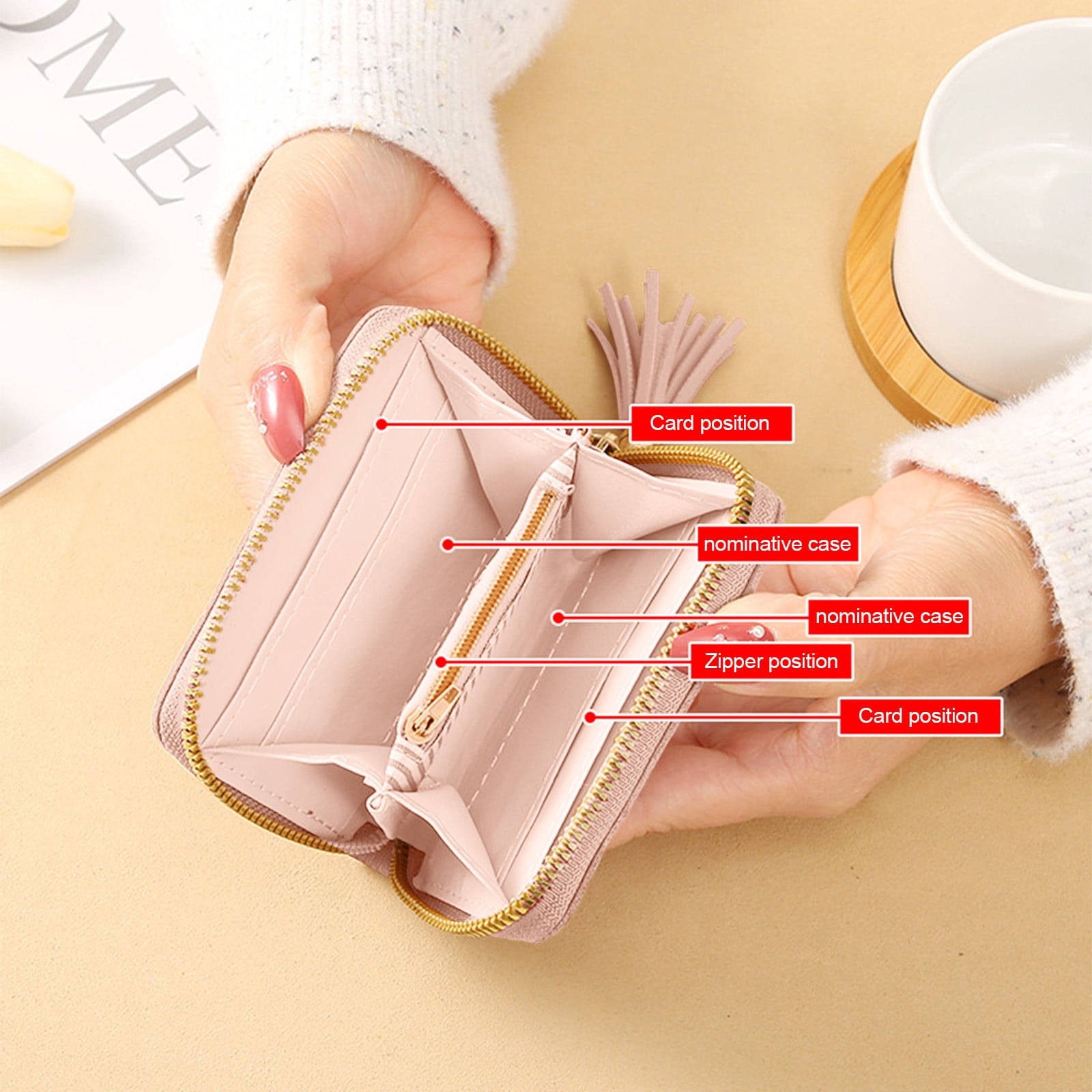 Vikakiooze Clearance Sale Womens Wallet With Slots Small Wallets