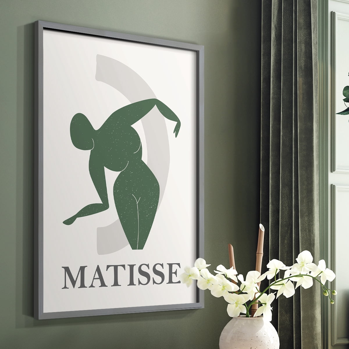 Matisse CCLXXII in Solid Wood 11 x 14 Framed Print