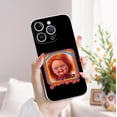 thumbnail image 2 of Agregue un toque de color a su teléfono: ¡la funda perfecta para teléfono plateado mate de doble capa para iPhone 14, 13 y 15 Pro Max!, 2 of 4