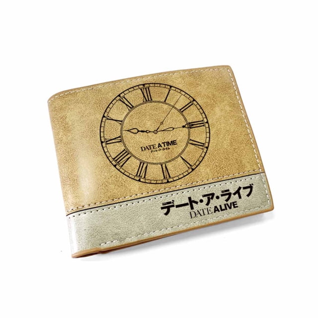 Cartera plegable delgada con diseño de personajes de anime Wallet Dates A Lives