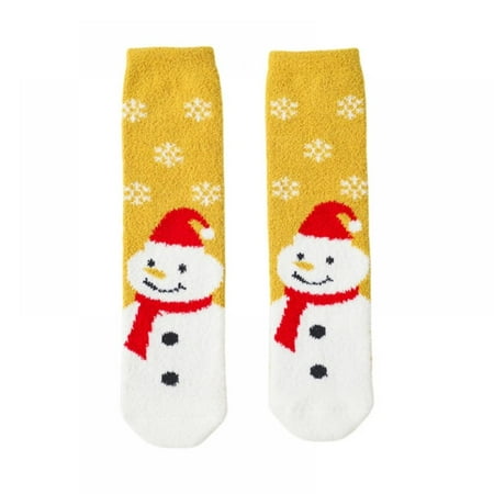 

Christmas Fuzzy Kids Socks Winter Warm Cozy Xmas Home Socks Holiday Socks Cute Slipper Socks Christmas Gifts for Kids