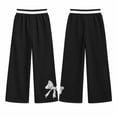 thumbnail image 2 of Forever 21 Girls Sweatpants Cotton Blend Fleece Wide Leg Baggy Pants with Pockets and Elastic Waistband, 2 of 7