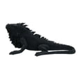 thumbnail image 1 of Estatua de , figura de resina, regalo para la colección de decoración del hogar, artesanía, escultura animal, adorno para escritorio, oficina, Negro, 1 of 8