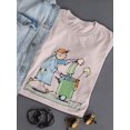 thumbnail image 3 of Educational Waste T-Shirt Women -Wilfred Hildonen Designs, Female XX-Large, 3 of 4